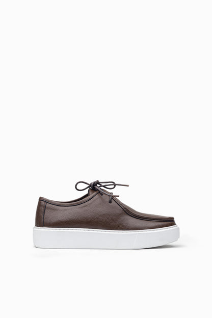 K26 Basket en Cuir Marron