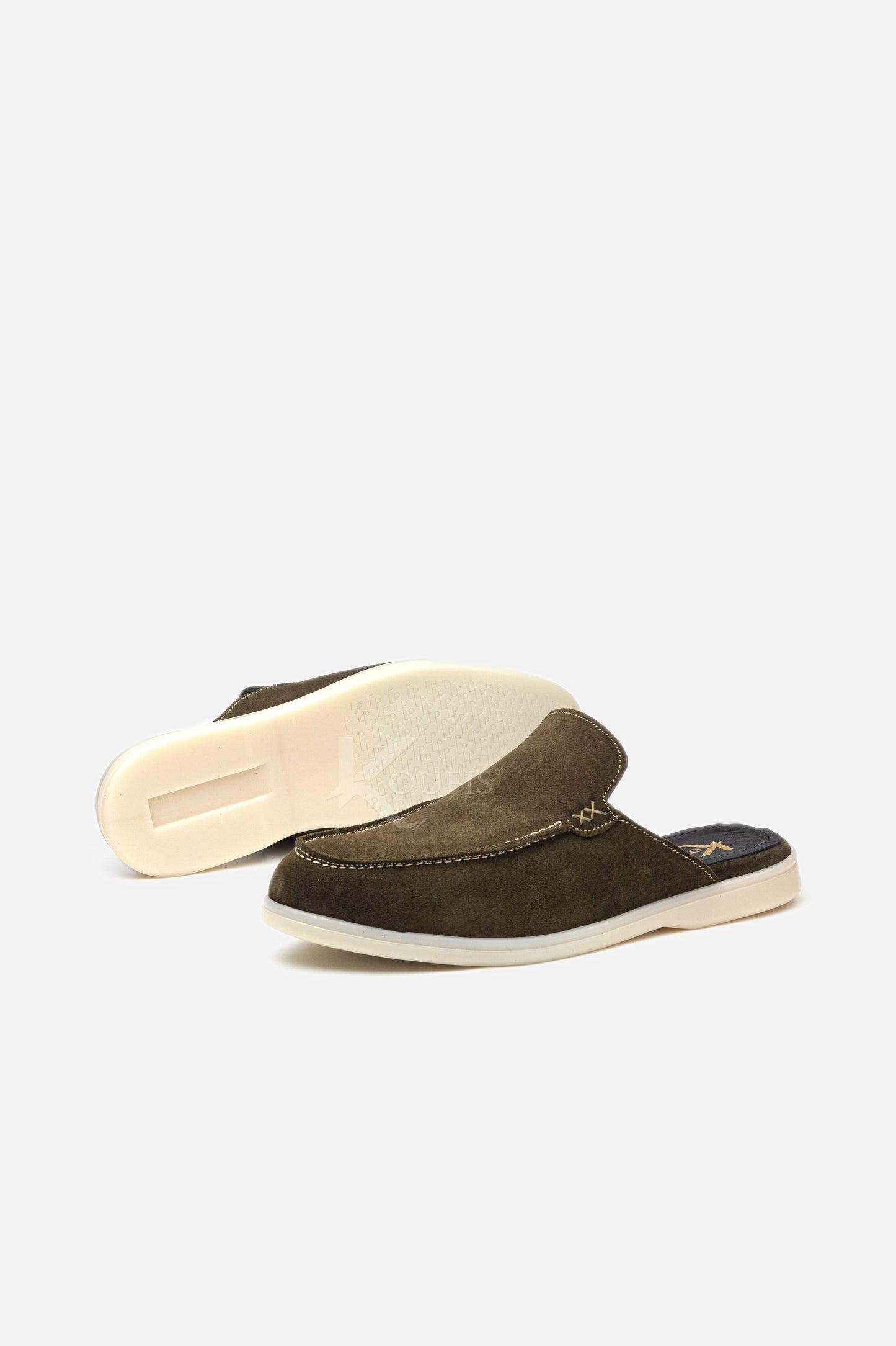 Mule Homme en Daim