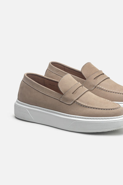 K601 Ballerine en Nubuck