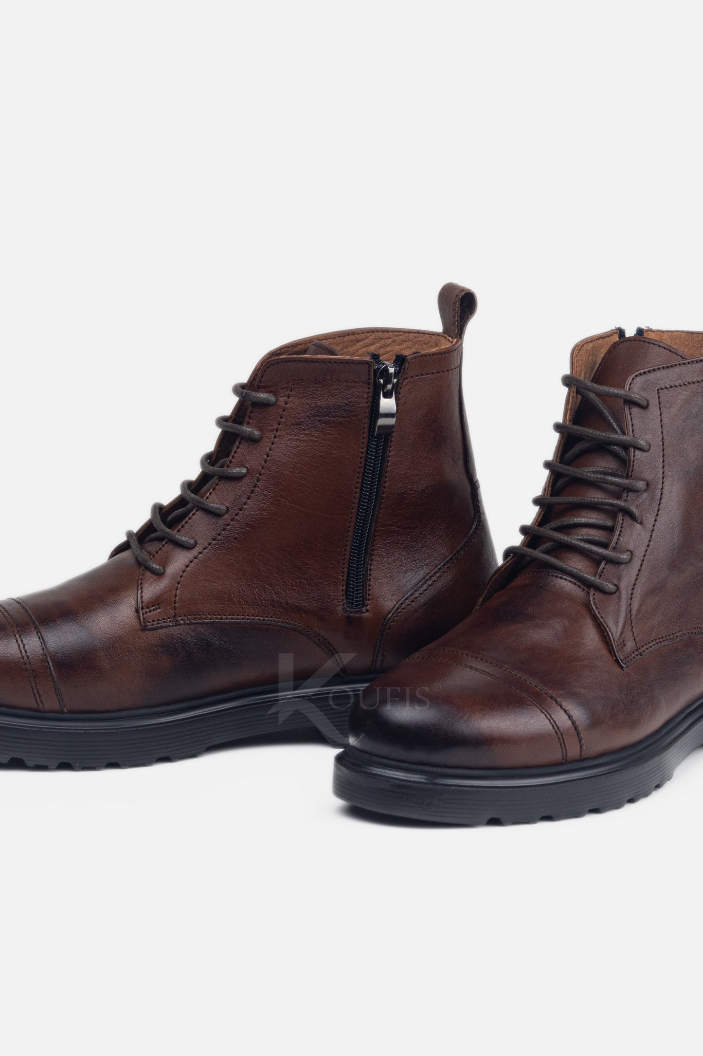 K114 Bottine en Cuir
