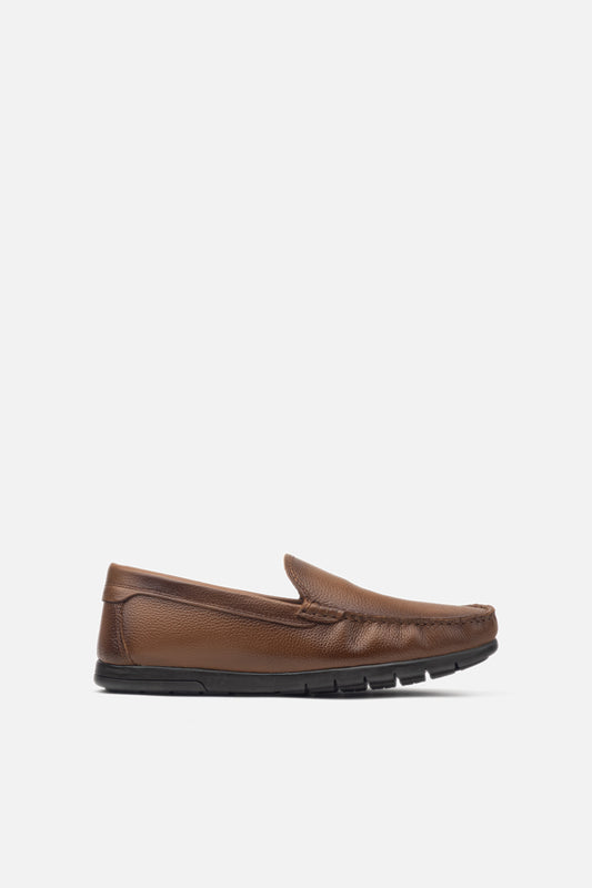 K612 Mocassin En Cuir