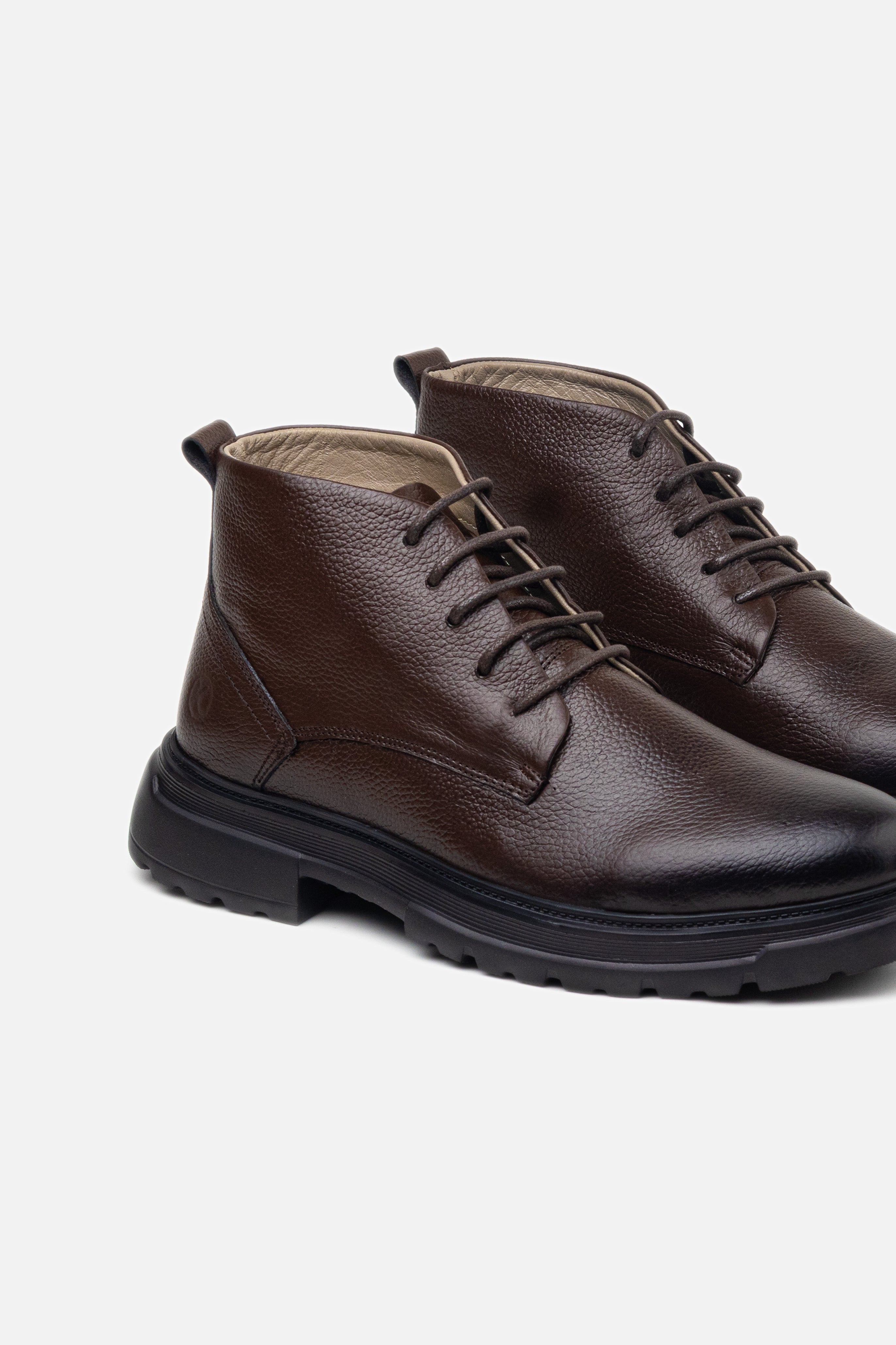 K136 Bottine en Cuir