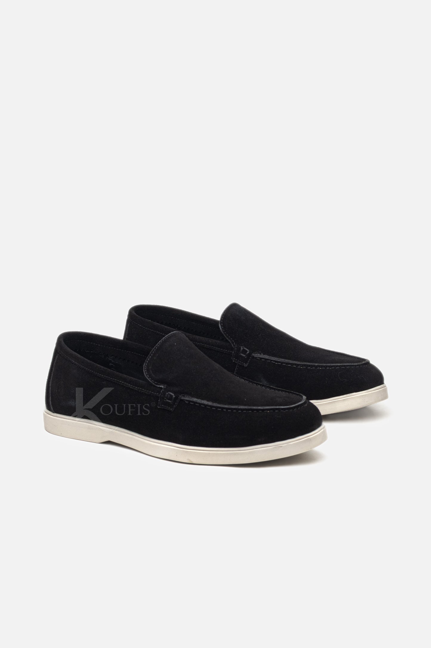 K607 Ballerine en Daim
