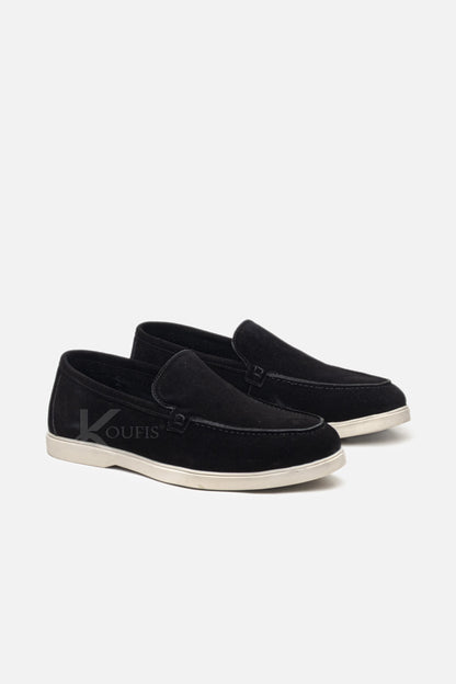 K607 Ballerine en Daim