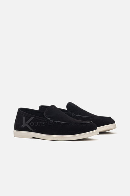 K607 Ballerine en Daim