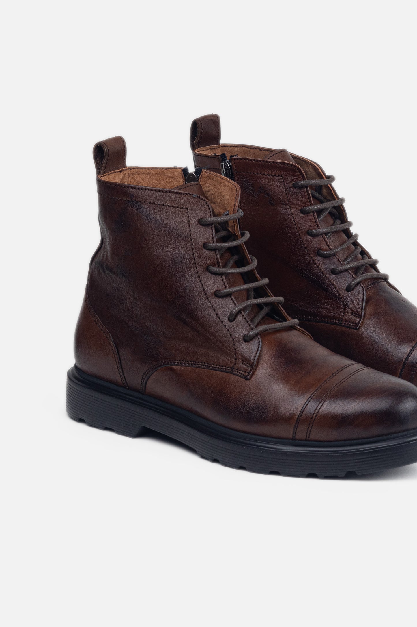 K114 Bottine en Cuir