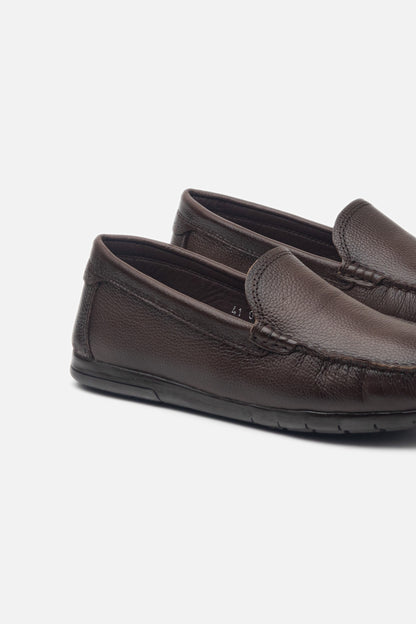 K612 Mocassin En Cuir
