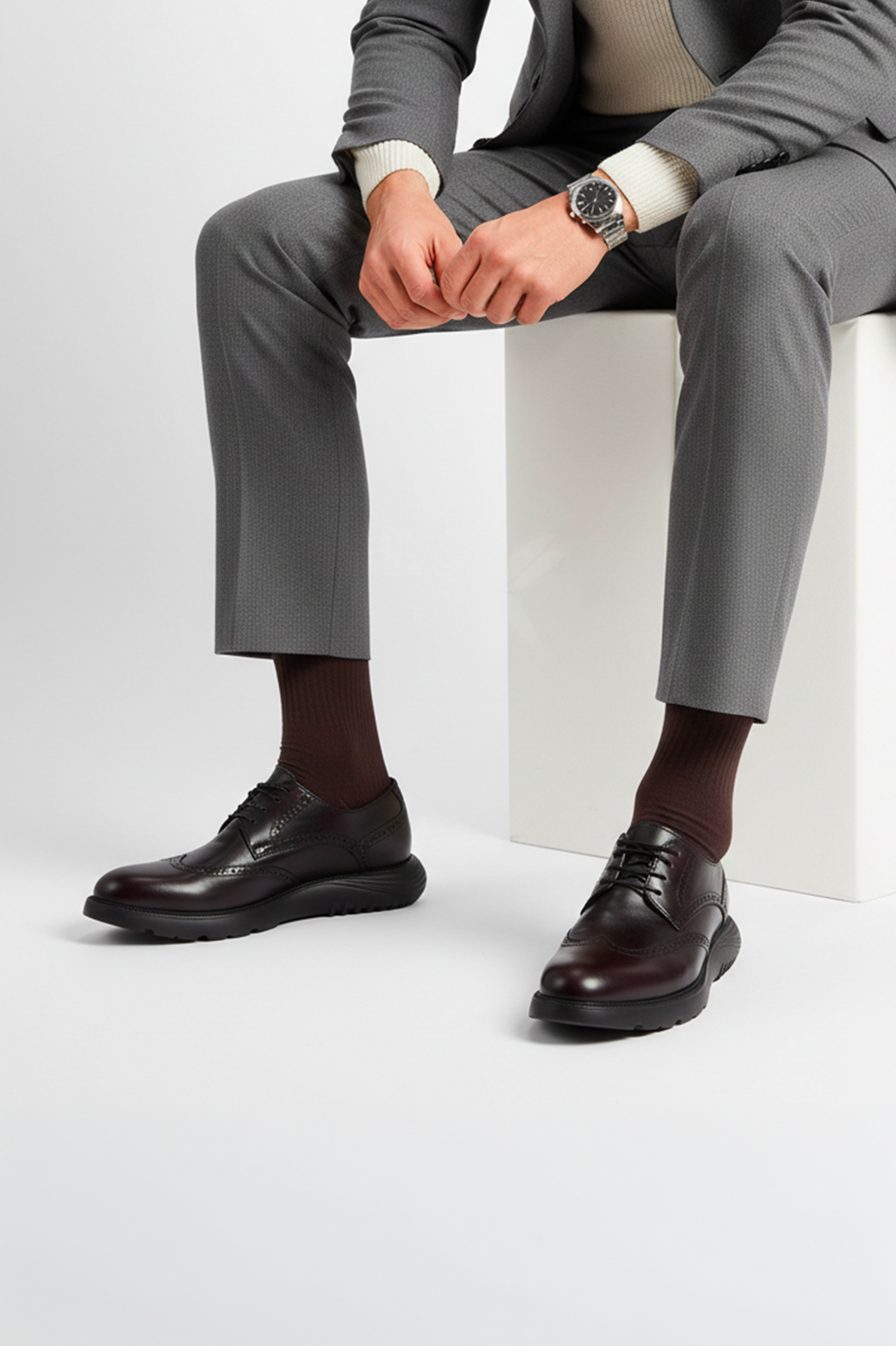 K334 Chaussure en Cuir