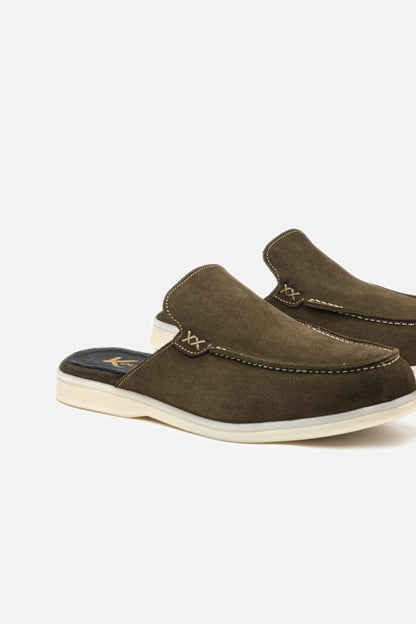 Mule Homme en Daim
