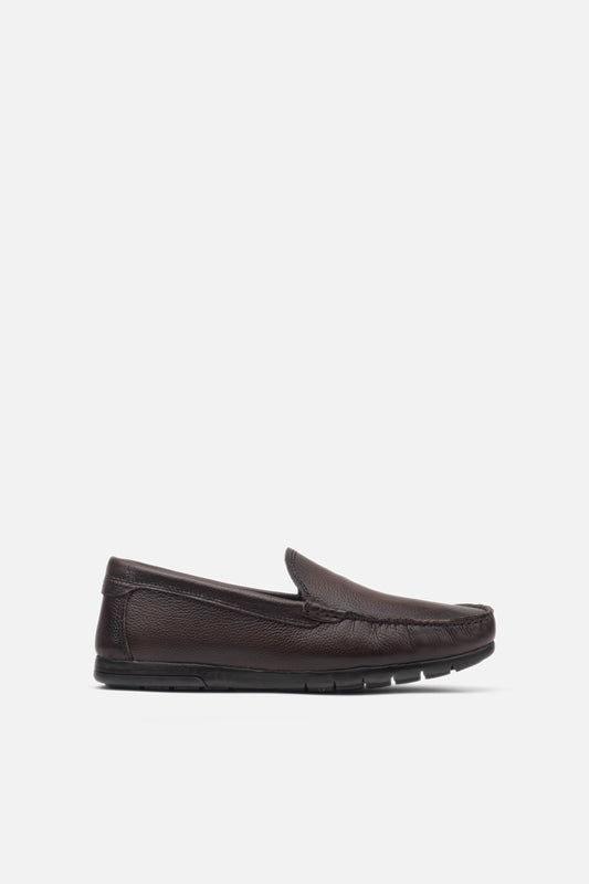 K612 Mocassin En Cuir