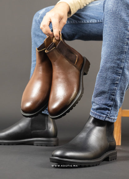 K110 Bottine en Cuir
