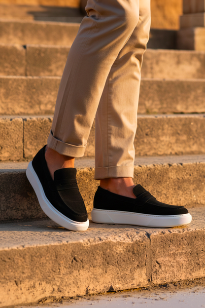 K601 Ballerine en Nubuck