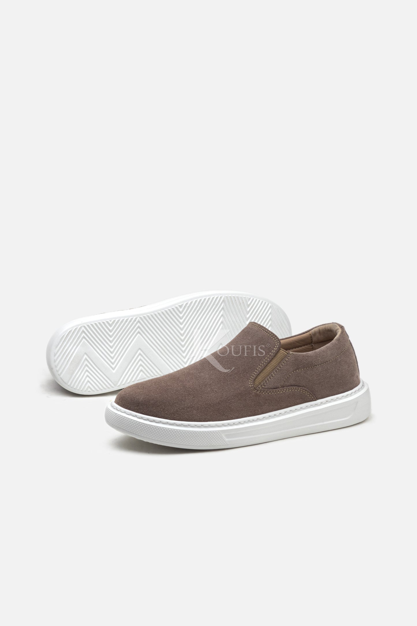 K618 Ballerine en Daim