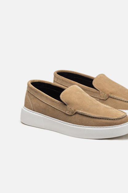 K617 Ballerine en Daim