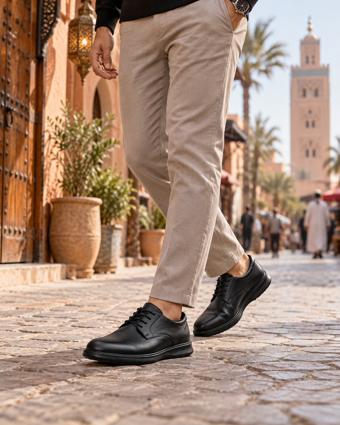 K342 Chaussure en Cuir