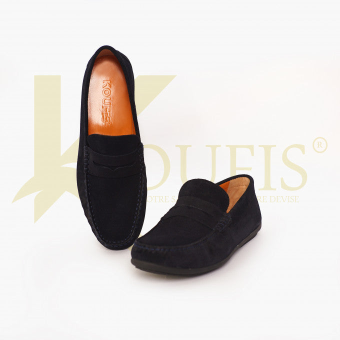 K02 Mocassin En Daim